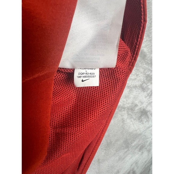 Nike Matching Set Lounge Shorts & T-Shirt Orange Activewear Casual Women's Large - Picture 5 of 15